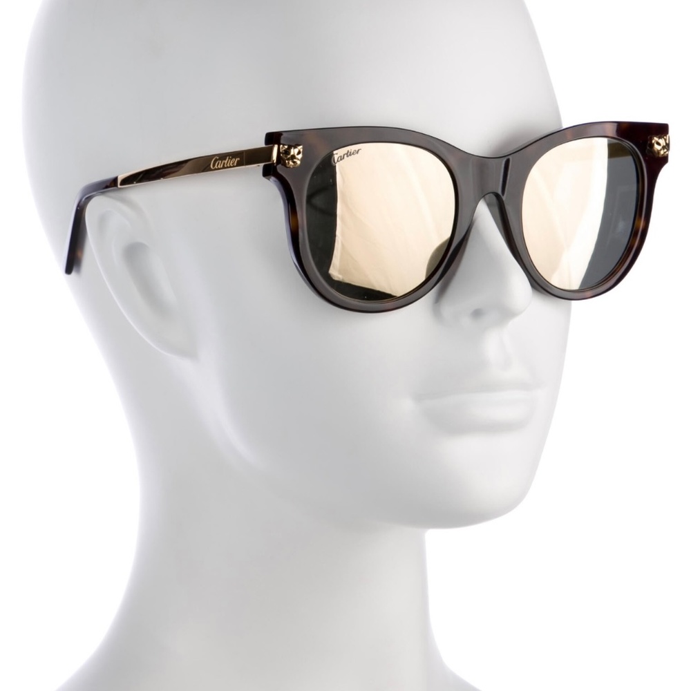 100% Authentic Cartier Wayfarer Mirrored Sunglasses